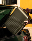 Essential Collection Suitcase Dark Olive Metallic